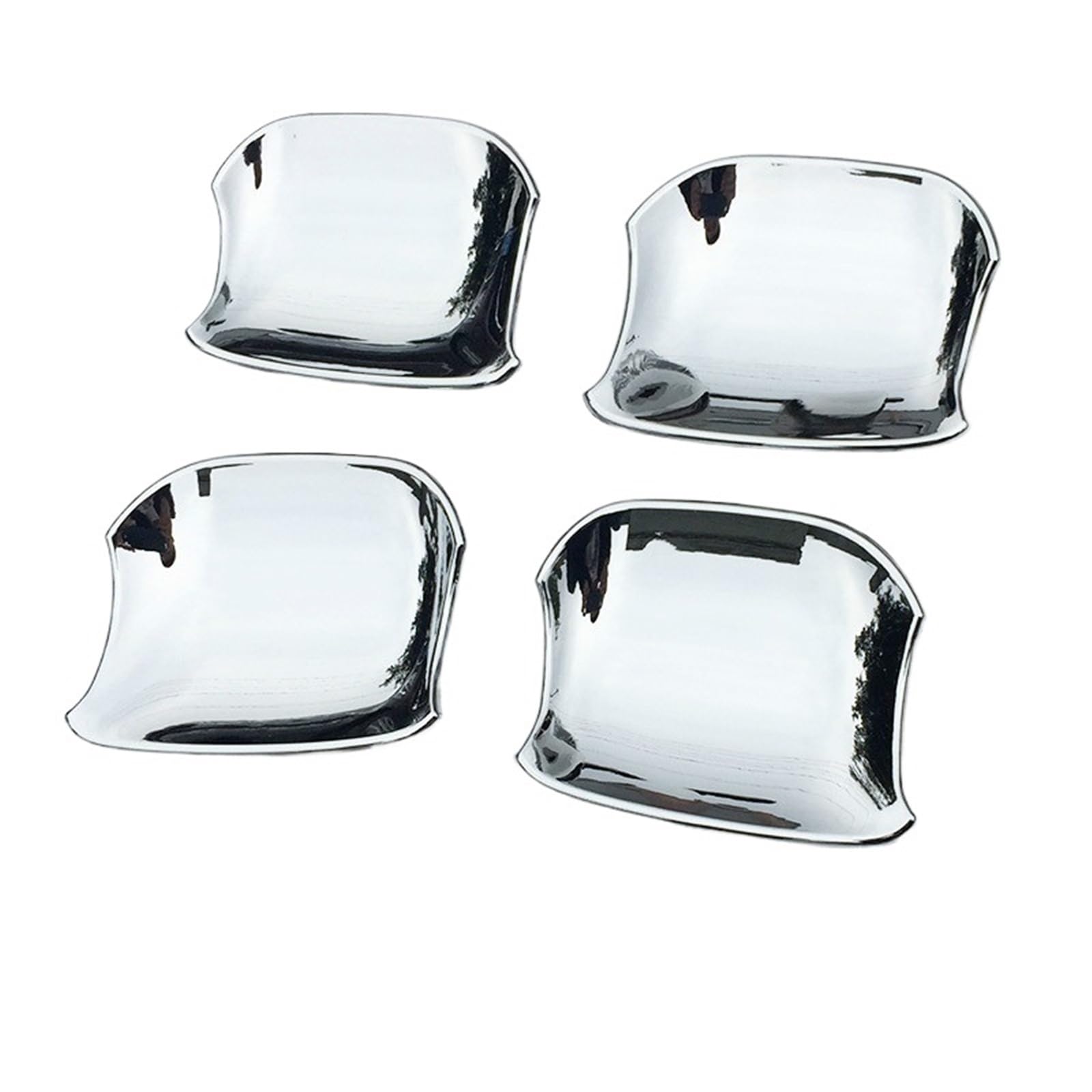 HUVNEXA for Kia, Rio 4 X-line 2017 2018 2019 2020 ABS Chrom Kohlefaser Türgriffabdeckung Zierleisten Autodekoration Styling Zubehör Abdeckung für Außentürgriffe(Bowl) von HUVNEXA