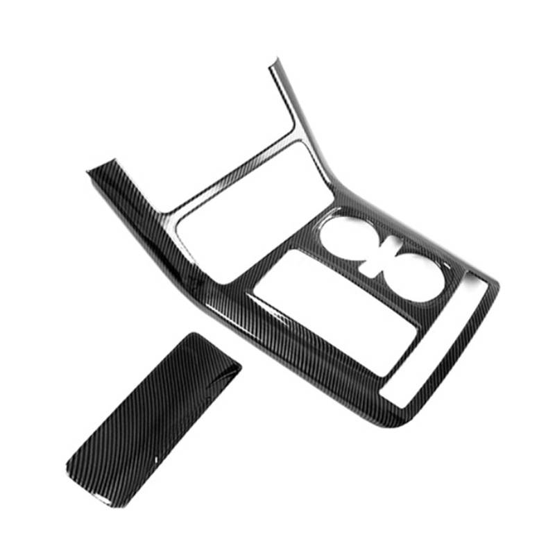 HUVNEXA for Kia, for Carnival KA4 2020 2021 2022 Auto Kohlefaser Zentrale Gangschaltung Panel Abdeckung Zierrahmen Dekor Aufkleber Zubehör Schalttafel von HUVNEXA