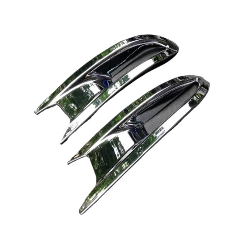 HUVNEXA for Mazda 3 Axela 2014 2015 2016 ABS Hinten Nebel Licht Lampe Rahmen Abdeckung Borte Streifen Front Foglight Augenbraue Augenlid Auto Zubehör Autoscheinwerferaufkleber(ABS Chrome Rear) von HUVNEXA