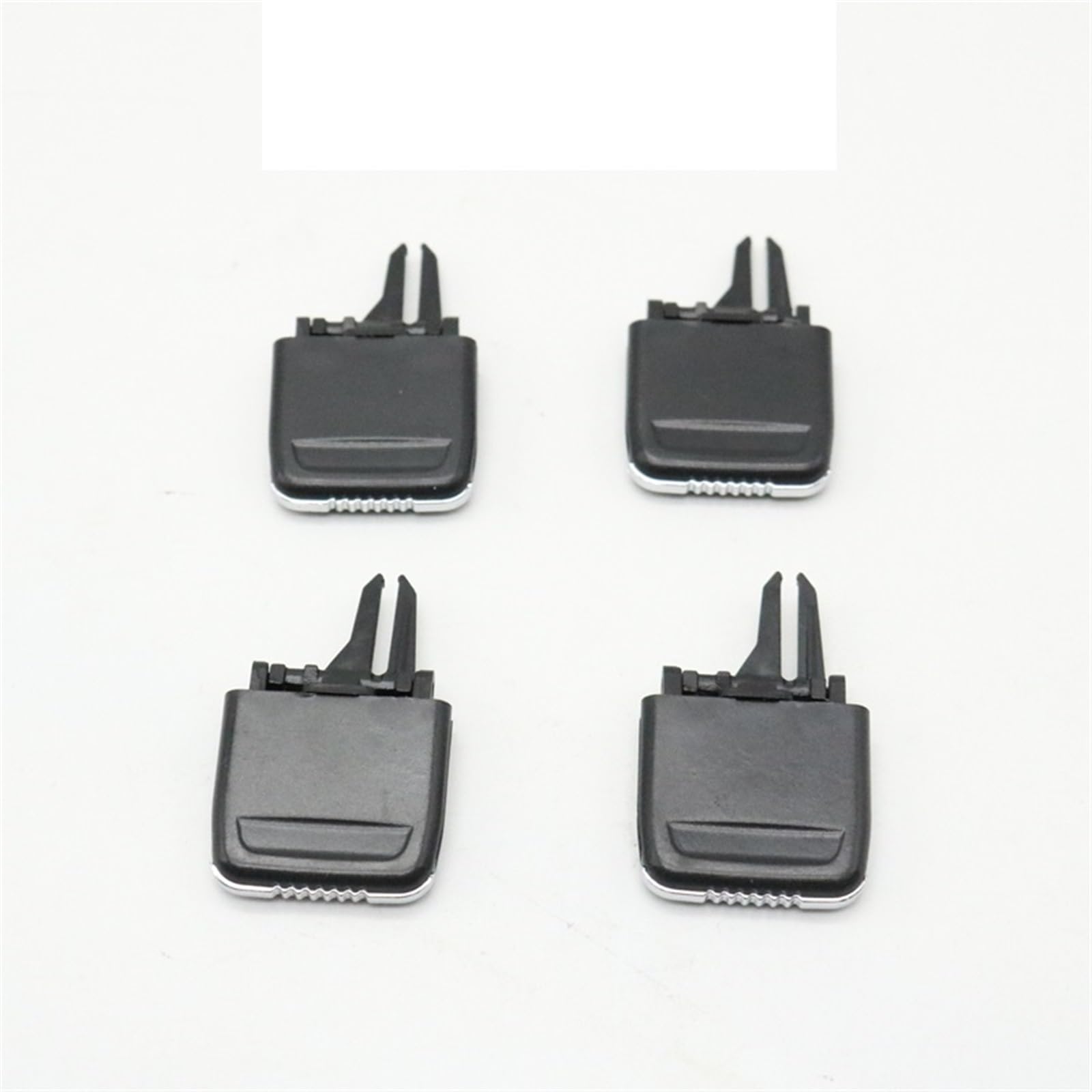 HUVNEXA for Porsche, for Cayenne, 2010-2016 Vorne/Hinten Klimaanlage Zentrale A/C Vent Grille Slider Outlet Tab Clip Reparatur Kit Auto-Lüftungsclip(4 PCS) von HUVNEXA