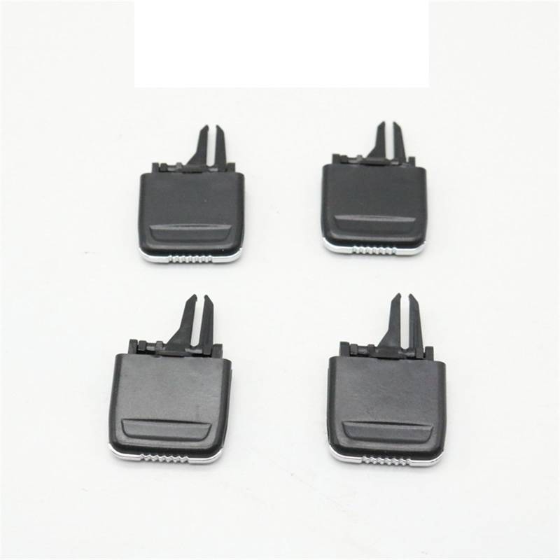 HUVNEXA for Porsche, for Cayenne, 2010-2016 Vorne/Hinten Klimaanlage Zentrale A/C Vent Grille Slider Outlet Tab Clip Reparatur Kit Auto-Lüftungsclip(4 PCS) von HUVNEXA