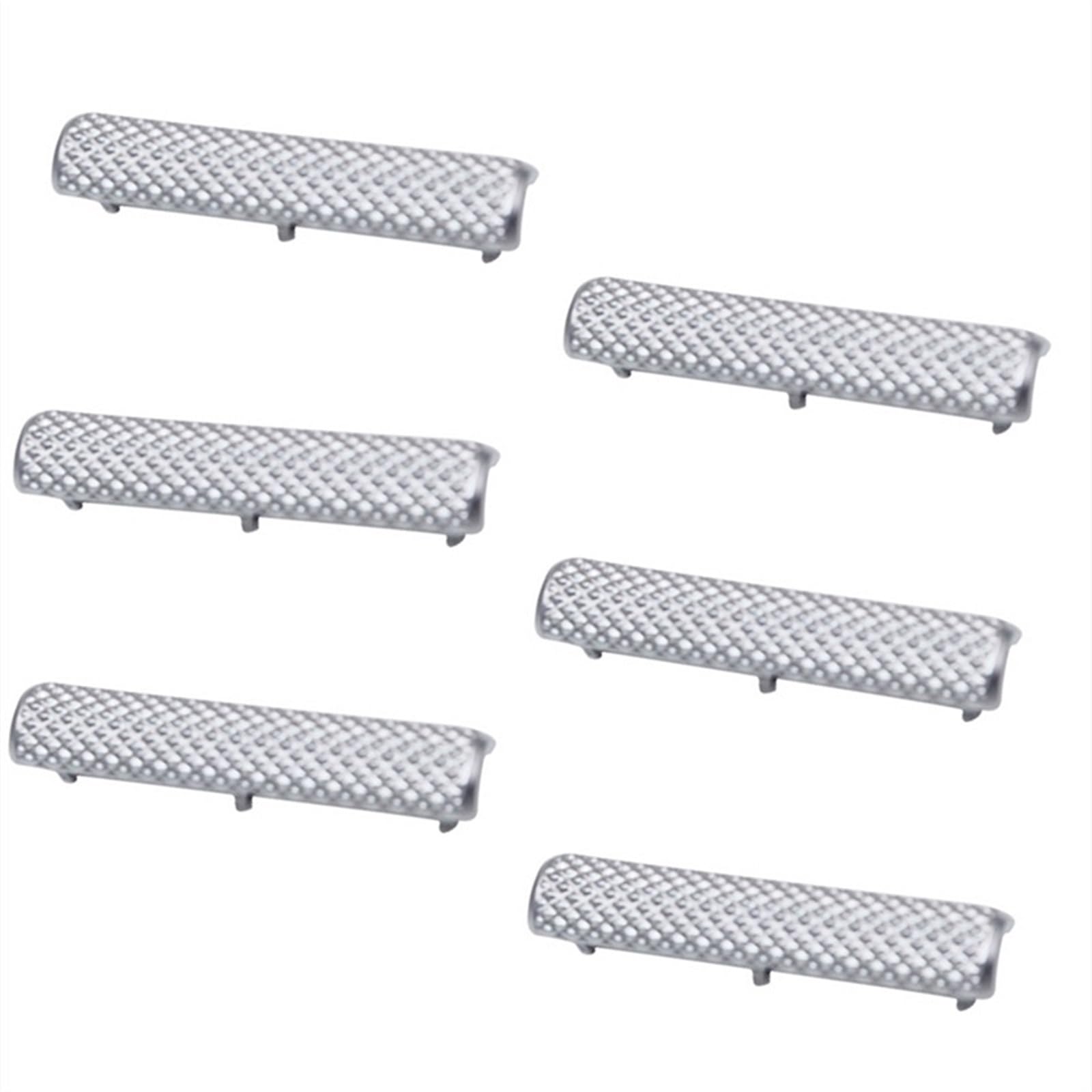 HUVNEXA for Porsche, for Cayenne, 2018-2021 Innenraum A/C Klimaanlage Entlüftungsauslass Lasche Clip Reparatursatz Zierleiste Auto-Lüftungsclip(6 PCS) von HUVNEXA