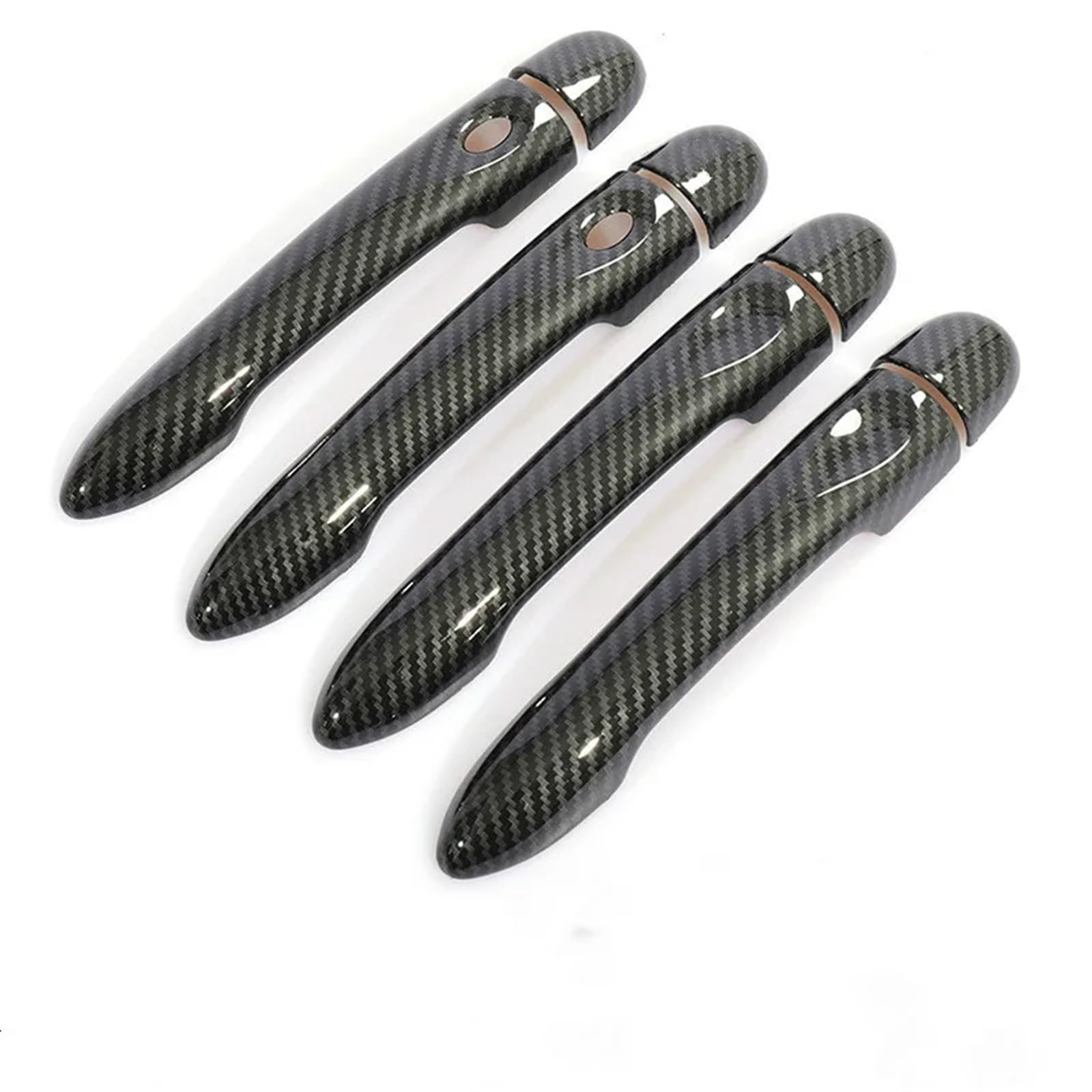 HUVNEXA for Renault, Captur Kaptur, for Samsung, QM3 2013 2014 2015 2016 2017 2018 2019 2020 Carbon Fiber Auto Türgriff Abdeckung Zubehör Abdeckung für Außentürgriffe(4Dr no Key 2 Buttons) von HUVNEXA