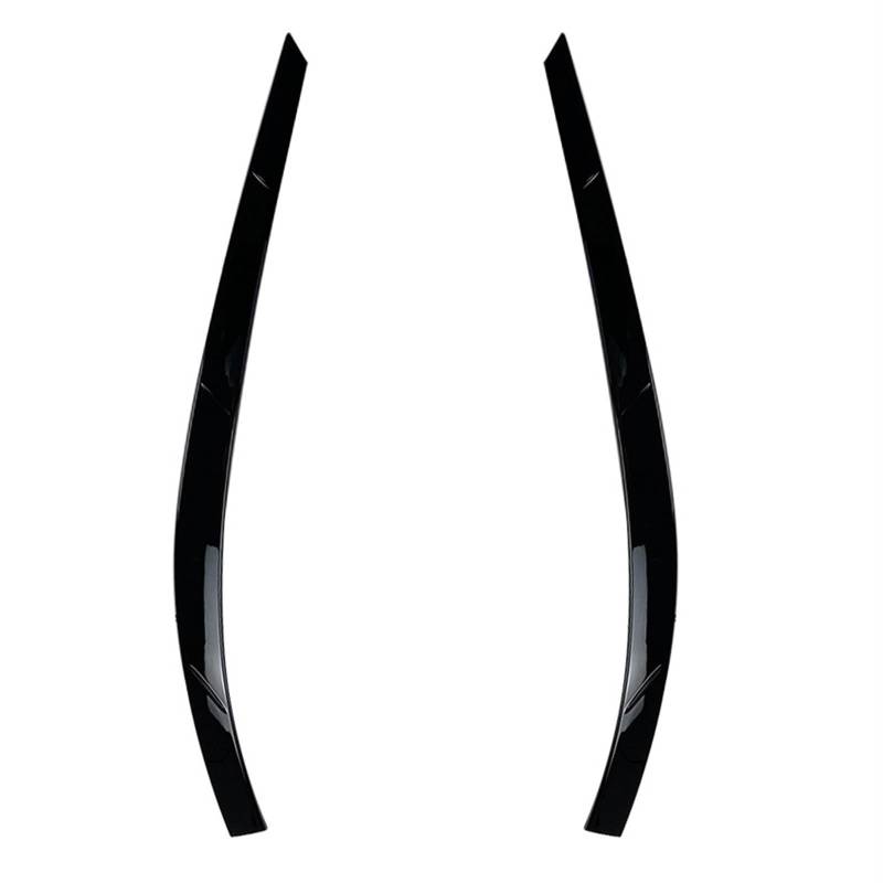 HUVNEXA for VW MK1 2011 2012 2013 2014 2015 2016 Auto Frontscheinwerfer Augenbrauenverkleidung Glanz Schwarz Außendekoration Zubehör Autoscheinwerferaufkleber(Gloss Black) von HUVNEXA