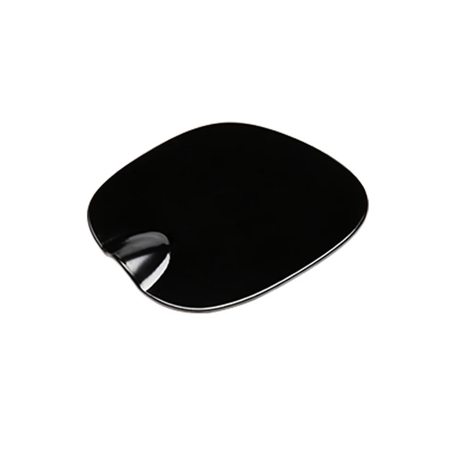 HUVNEXA for neuen Smart fortwo forfour 2019 453, Zubehör Auto Tankdeckel Aufkleber Edelstahl Abdeckung Schutz Shell Außendekor(Black,for forfour 453) von HUVNEXA