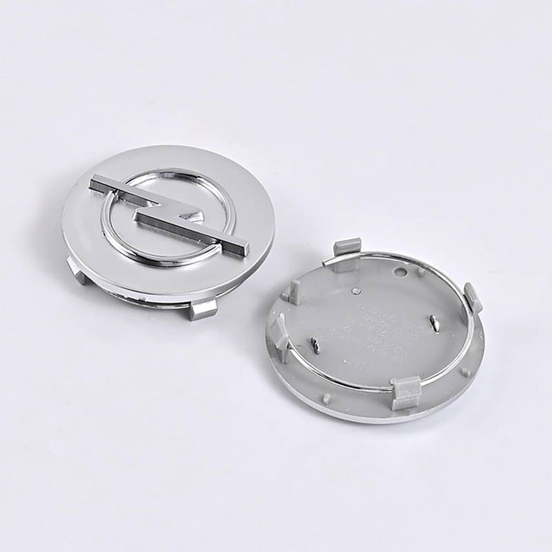 4 Stück Auto Radnabenkappen, für Opel Astra Antara Vectra Zafira 59mm 64mm Nabendeckel Wasserdicht Staubdicht Radnabenabdeckung Elgenkappen Radkappen Zubehör,B-64mm von HUYBCRH