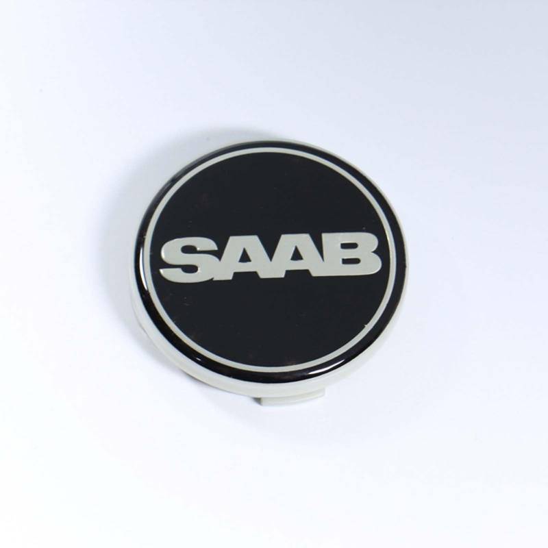 4 Stück Auto Radnabenkappen, für SAAB 63mm Nabendeckel Wasserdicht Staubdicht Radnabenabdeckung Elgenkappen Radkappen Zubehör,D von HUYBCRH