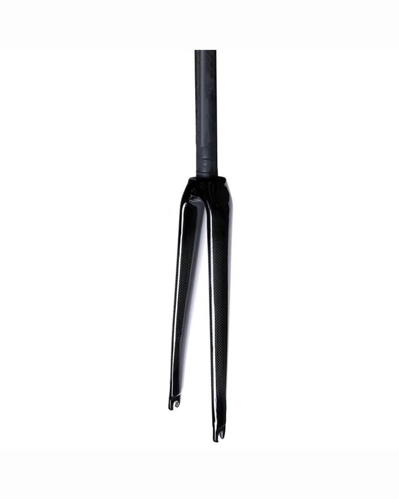 Fahrrad-Vorderradgabel Geeignet Für Alle Carbonfaser-Rennräder 25.4 Vorderradgabel Carbonfaser-Hartgabel 700C Rennrad-Vorderradgabel Dead Fly Vorderradgabel MTB Federgabel(Glossy) von HUYHSD