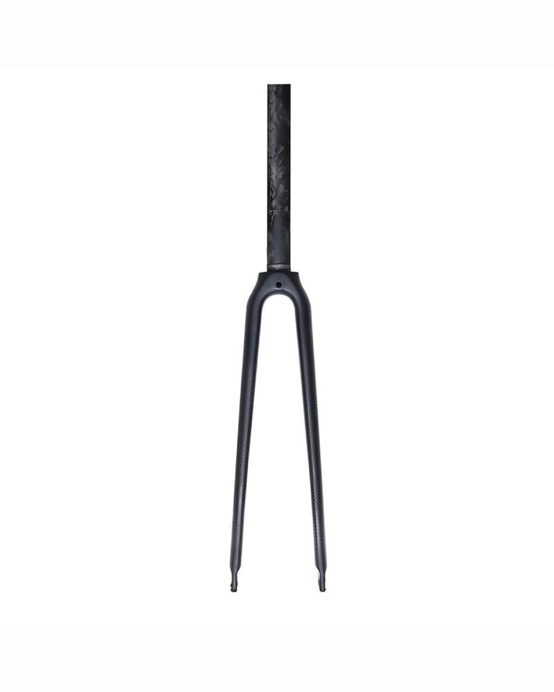 Fahrrad-Vorderradgabel Geeignet Für Alle Carbonfaser-Rennräder 25.4 Vorderradgabel Carbonfaser-Hartgabel 700C Rennrad-Vorderradgabel Dead Fly Vorderradgabel MTB Federgabel(Matt) von HUYHSD
