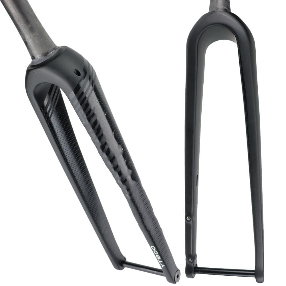 Fahrrad-Vorderradgabel Geeignet Für Carbon Fiber Road Barrel Achse Vorderradgabel Geeignet Für 700 * 45C Gravel Road Off-Road Vorderradgabel MTB Federgabel Fahrrad-Vorderradgabel Geeignet Für Carbon Fiber Road Barrel Achse Vorderradgabel Geeignet Für 700 * 45C Gravel Road Off-Road Vorderradgabel MTB Federgabel von HUYHSD