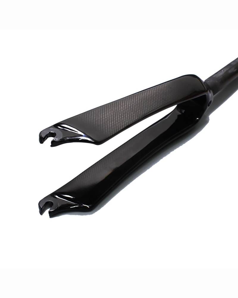 Fahrrad-Vorderradgabel Geeignet Für Carbonfaser-BMX-Vorderradgabel Carbonfaser-Vorderradgabel Fahrrad-Vorderradgabel 20 Zoll Carbon-Vorderradgabel 451 Vorderradgabel 14 Zoll MTB Federgabel(3K Glossy) von HUYHSD