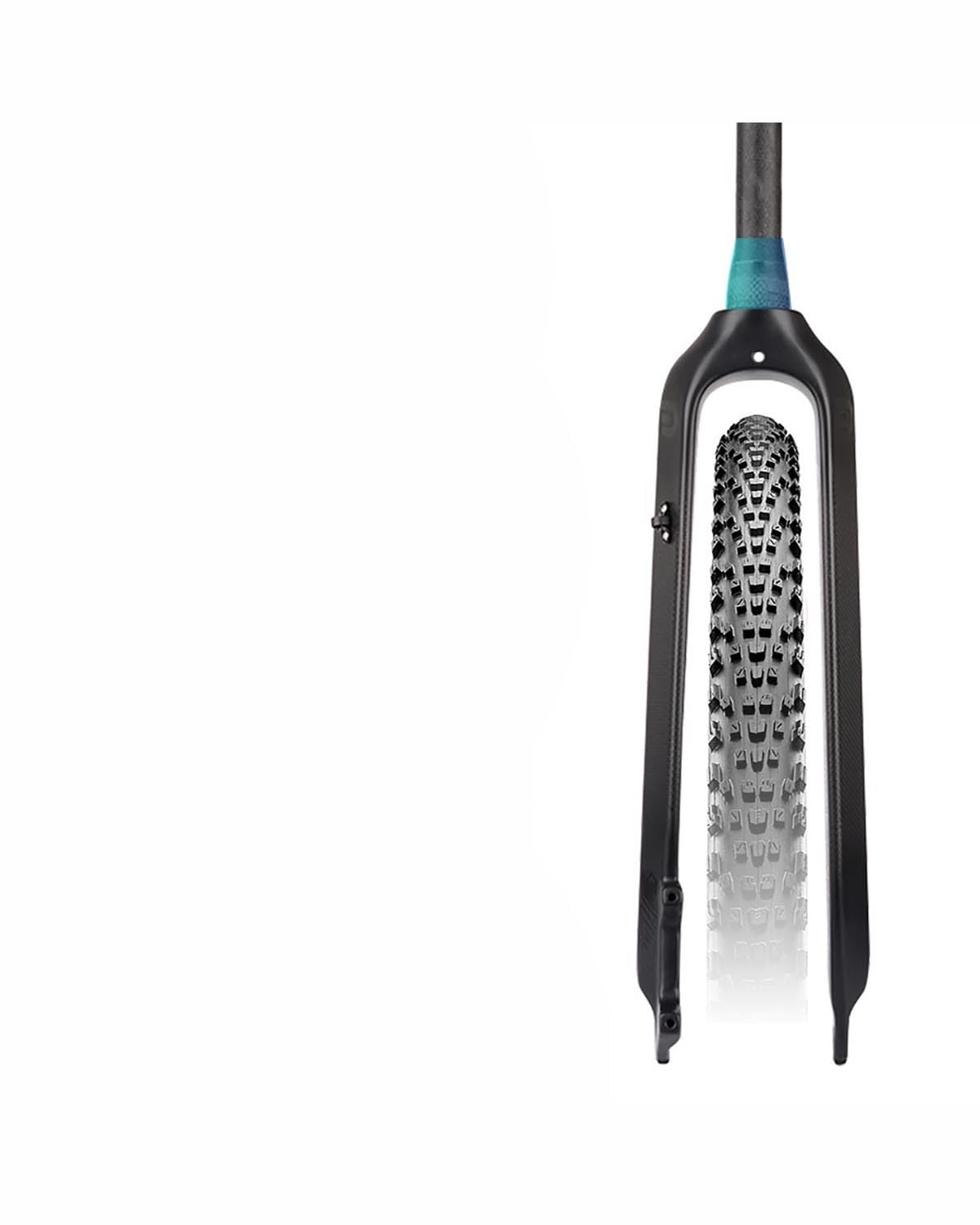 Fahrrad-Vorderradgabel Geeignet Für Carbonfaser-Vorderradgabel, Fahrrad-Mountain-Vorderradgabel, Gerades Rohr, Spinalrohr, Laufschaft, Harte Gabel, 26, 27,5, 29 MTB Federgabel(Spinal Canal Opening) von HUYHSD