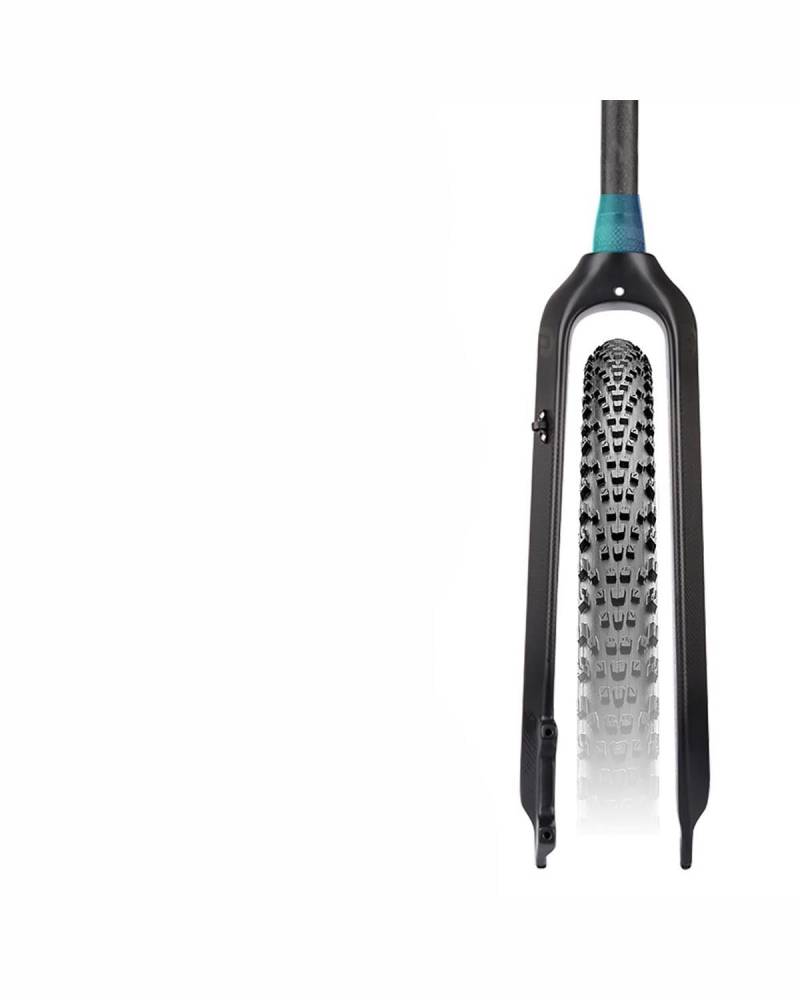 Fahrrad-Vorderradgabel Geeignet Für Carbonfaser-Vorderradgabel, Fahrrad-Mountain-Vorderradgabel, Gerades Rohr, Spinalrohr, Laufschaft, Harte Gabel, 26, 27,5, 29 MTB Federgabel(Spinal Canal Opening) von HUYHSD