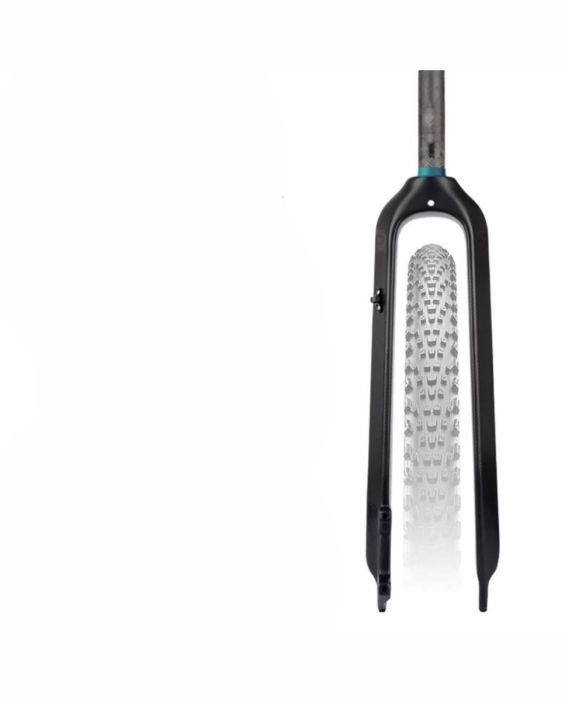 Fahrrad-Vorderradgabel Geeignet Für Carbonfaser-Vorderradgabel, Fahrrad-Mountain-Vorderradgabel, Gerades Rohr, Spinalrohr, Laufschaft, Harte Gabel, 26, 27,5, 29 MTB Federgabel(Straight Tube Opening) von HUYHSD