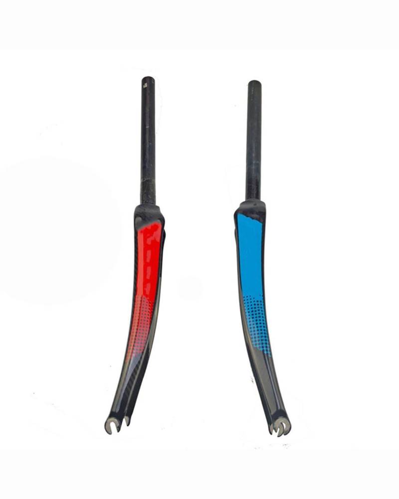 Fahrrad-Vorderradgabel Geeignet Für Fahrrad-Vorderradgabel Carbon-Gabel Harte Gabel 700c Zubehör 3k Twill Vollcarbon Roadg MTB Federgabel von HUYHSD