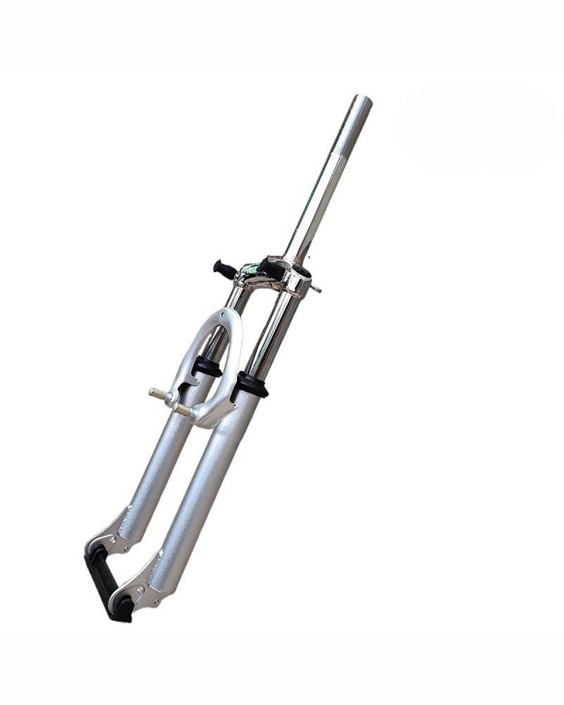 Fahrrad-Vorderradgabel Geeignet Für Fahrradfederung, Vorderradgabel, Galvanik-Trommelbremse, V-Bremse, Stoßdämpfung, Vorderradgabel 18#22# MTB Federgabel(22-inch Drum Brake+V Brake) von HUYHSD