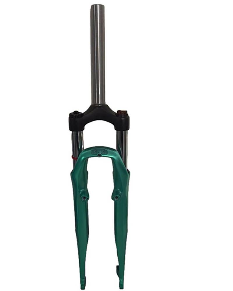 Fahrrad-Vorderradgabel Geeignet Für Mountainbikes, Stoßdämpfende Vorderradgabel Aus Aluminium-Magnesium-Legierung, Verstellbare Vorderradgabel Aus Aluminium-Magnesium-Legierung, Stoßdämpfende Vorderra von HUYHSD