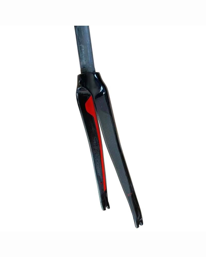 Fahrrad-Vorderradgabel Geeignet Für Vollcarbon-Straßengabel, Fahrrad-Vordergabel, 28,6-Zoll-Geraderohr, Für Ultraleichte 380 G Dead Fly-Hartgabel 700c MTB Federgabel von HUYHSD