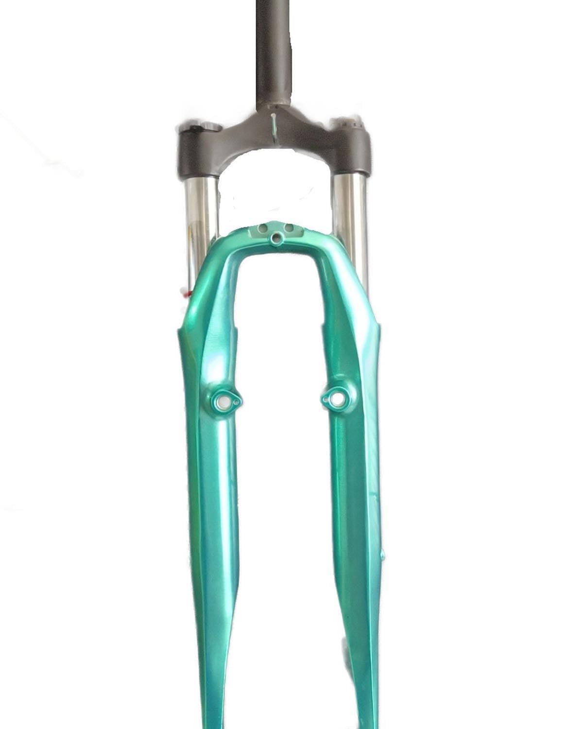 Fahrrad-Vorderradgabel Geeignet für Mountainbike-Vorderradgabel Aluminium-Magnesium-Legierung Einstellbare stoßdämpfende Vorderradgabel 26 Zoll 700c Tourenwagen-Stoßdämpfer-Vorderradgabel aus Legierun Fahrrad-Vorderradgabel Geeignet für Mountainbike-Vorderradgabel Aluminium-Magnesium-Legierung Einstellbare stoßdämpfende Vorderradgabel 26 Zoll 700c Tourenwagen-Stoßdämpfer-Vorderradgabel aus Legierun von HUYHSD