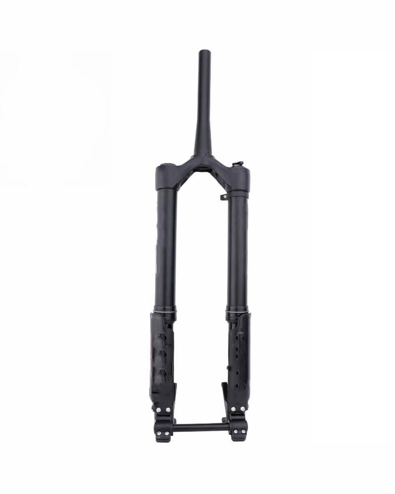 Fahrrad-Vorderradgabel Geeignet für USD-6S Downhill-Vorderradgabel Mountainbike-Stoßdämpfer-Vorderradgabel 26/27,5 Zoll 110 * 15 Laufwelle MTB Federgabel von HUYHSD