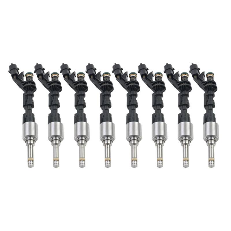 AP03 8 Pcs Kraftstoff Injektor Kompatibel Mit Jaguar F-Type XF XFR XFR-S XJ XJR XKR 5,0 L V8 Kompatibel mit Land Rover LR4 Range Rover Sport 5,0 L 8W939F593AD von HVHZBEM