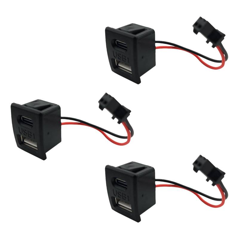 3propes Doppelschicht Ladungs ​​ Socket USB Typ C Schnittstellen Gekrümmt Für Heimbüroreisen von HVRFJXI