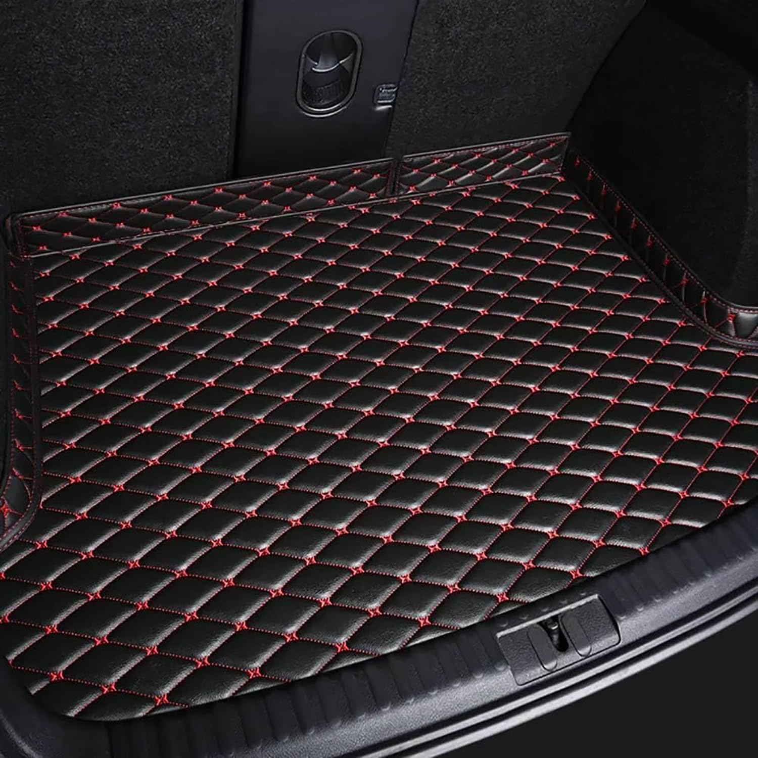 HWMUMI Leder Auto Kofferraumwanne für Landrover Discovery Sport 7 Seats 2020-2024, Rutschfesten StrapazierfäHig Hutzmatte Kofferraum Kratzfeste Langlebiges Kofferraumschutz Interieur ZubehöR HWMUMI Leder Auto Kofferraumwanne für Landrover Discovery Sport 7 Seats 2020-2024, Rutschfesten StrapazierfäHig Hutzmatte Kofferraum Kratzfeste Langlebiges Kofferraumschutz Interieur ZubehöR von HWMUMI