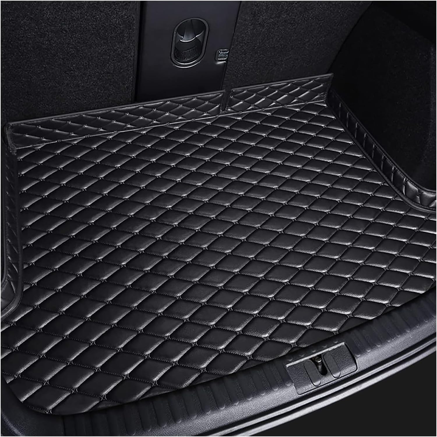 HWMUMI Leder Auto Kofferraumwanne für Landrover Discovery Sport 7 Seats 2020-2024, Rutschfesten StrapazierfäHig Hutzmatte Kofferraum Kratzfeste Langlebiges Kofferraumschutz Interieur ZubehöR HWMUMI Leder Auto Kofferraumwanne für Landrover Discovery Sport 7 Seats 2020-2024, Rutschfesten StrapazierfäHig Hutzmatte Kofferraum Kratzfeste Langlebiges Kofferraumschutz Interieur ZubehöR von HWMUMI