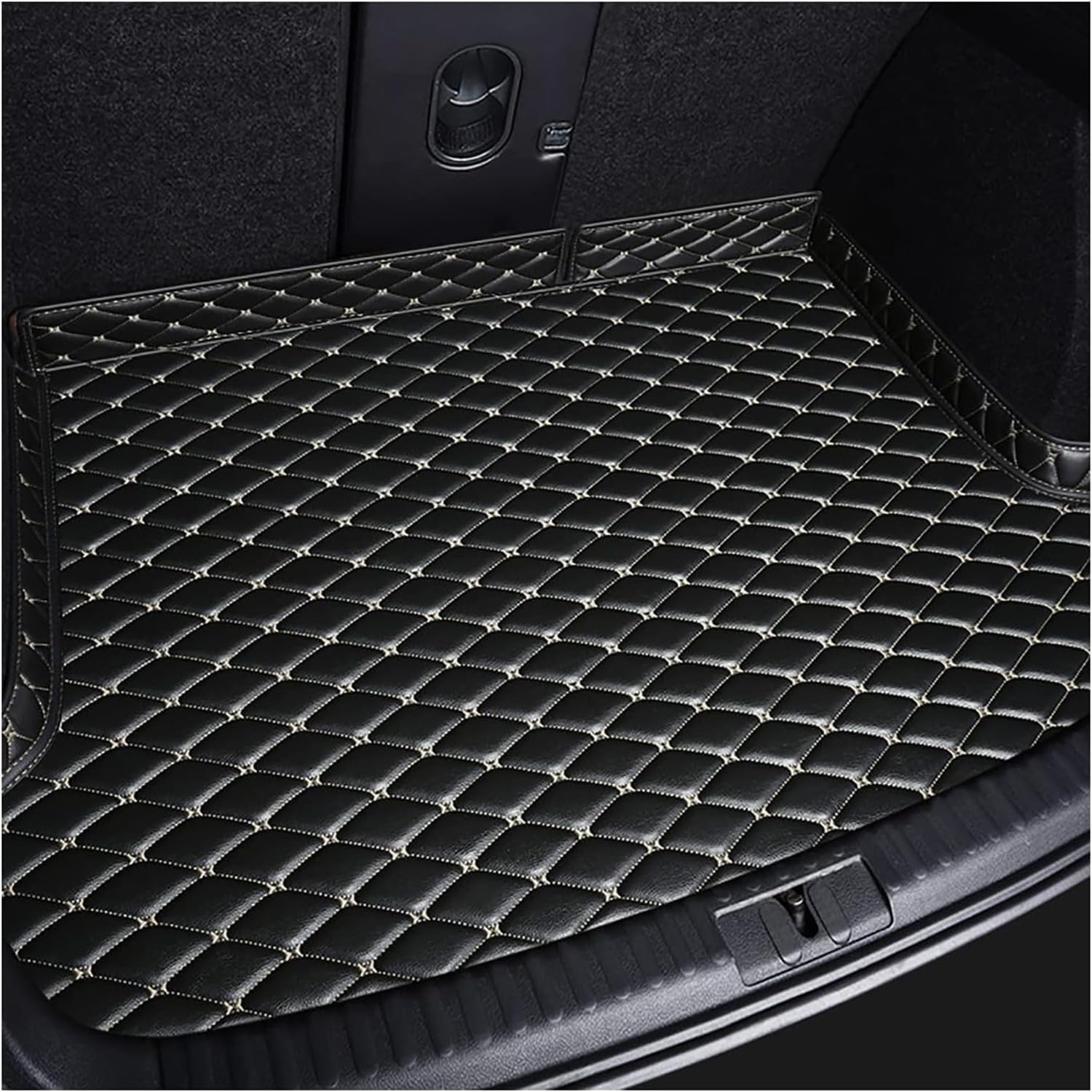 HWMUMI Leder Auto Kofferraumwanne für Peugeot 207 CC Coupe 2 Door 2006-2012, Rutschfesten StrapazierfäHig Hutzmatte Kofferraum Kratzfeste Langlebiges Kofferraumschutz Interieur ZubehöR HWMUMI Leder Auto Kofferraumwanne für Peugeot 207 CC Coupe 2 Door 2006-2012, Rutschfesten StrapazierfäHig Hutzmatte Kofferraum Kratzfeste Langlebiges Kofferraumschutz Interieur ZubehöR von HWMUMI