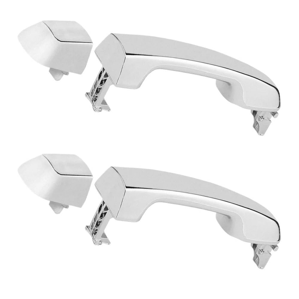 Auto-Außentürgriff hinten, kompatibel mit Toyota Prado Landcruiser FJ150 4Runner 2010–2017, kompatibel mit Lexus GX460, ersetzen Sie Links rechts 69211–60090(1x Sliver Rear) von HWZNB