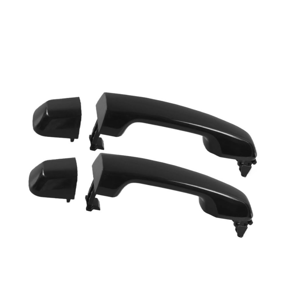 Auto-Außentürgriff hinten, kompatibel mit Toyota Prado Landcruiser FJ150 4Runner 2010–2017, kompatibel mit Lexus GX460, ersetzen Sie Links rechts 69211–60090(2X Primed Black Rear) von HWZNB