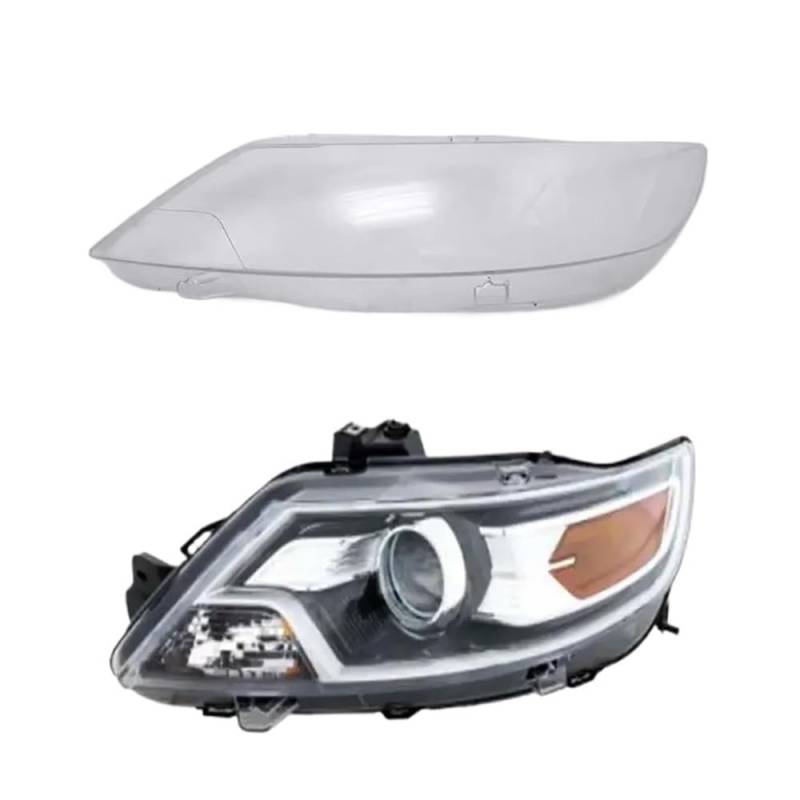 Autoscheinwerfer-Scheinwerfer-Lampenschirm, Glaslinsengehäuse, Lampenabdeckung, Kappen, kompatibel mit Ford Taurus 2010 2011 2012(L) von HWZNB