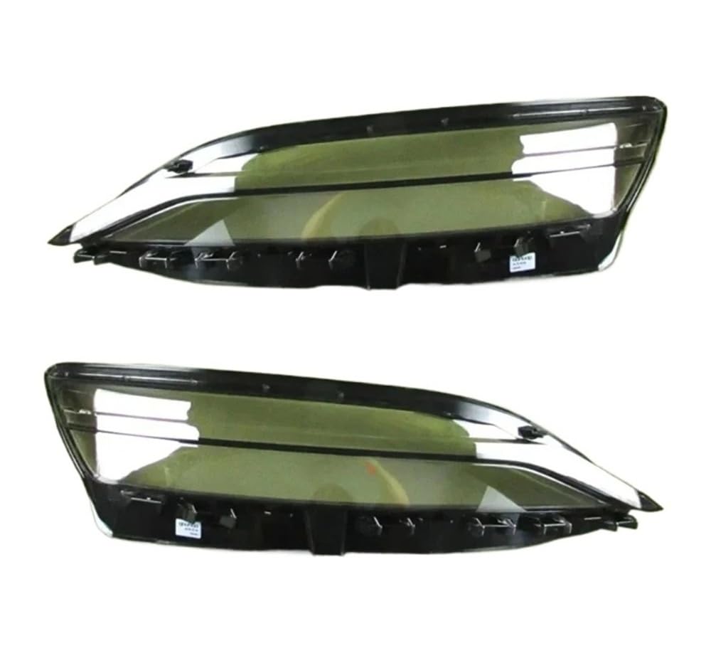 Autozubehör Frontscheinwerfer Transparenter Lampenschirm Lampengehäuse Scheinwerferlinsenabdeckung Kompatibel for BYD Han EV 2020 2021(Left and Right) von HWZNB