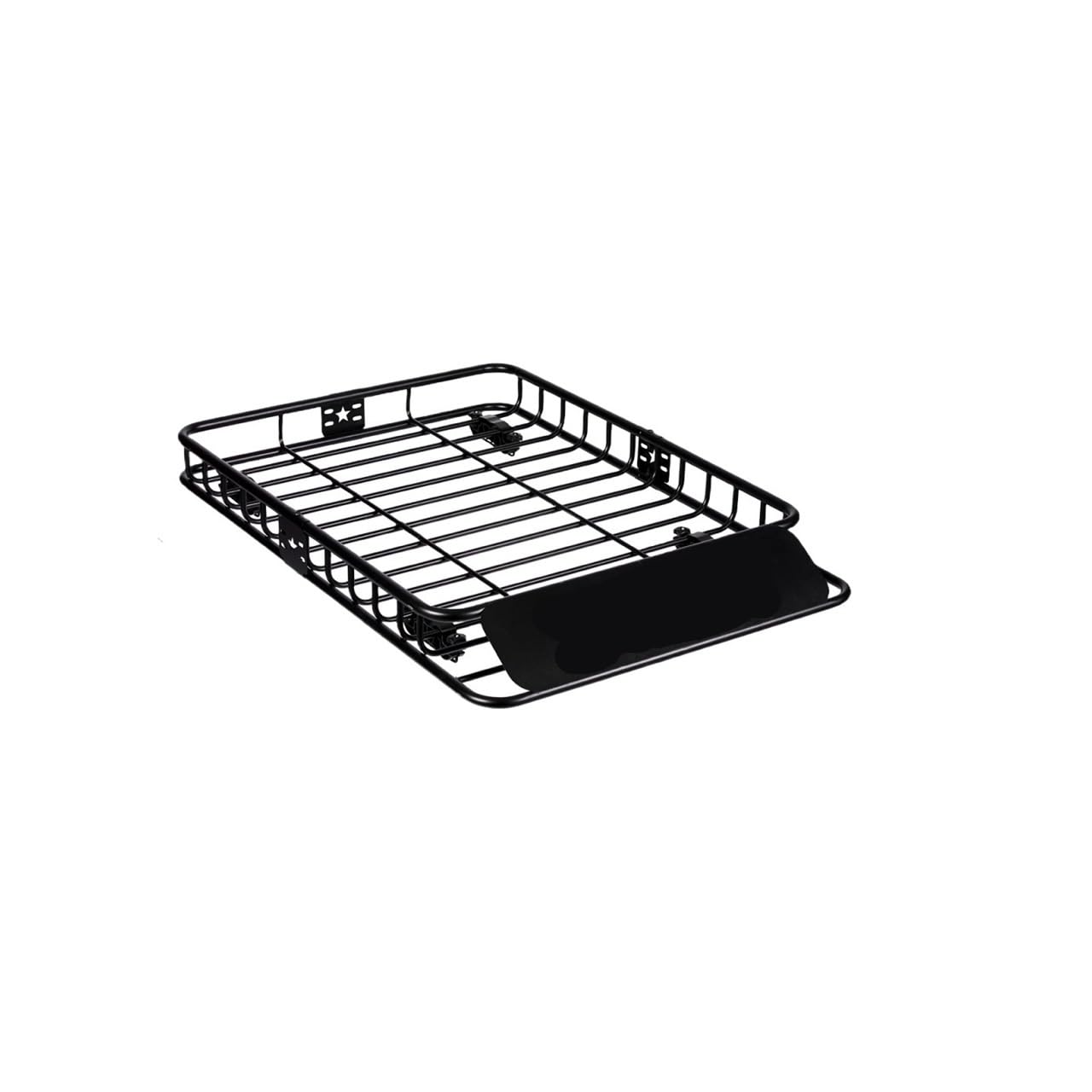Dachgepäckträger-Ladungskorb, 46 x 36 x 4,5 Zoll/51 x 36 x 5 Zoll, Dachgepäckträger, kompatibel mit Trägern, strapazierfähig, 200 Pfund Kapazität, for SUV-LKW-Fahrzeuge(46 inches) von HWZNB