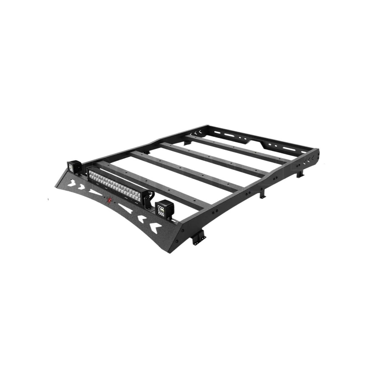 Dachgepäckträger kompatibel mit Tacoma, Dachgepäckträger, Frachtträger, robuste Dachkorb-Gepäckträgererweiterung mit 2 x 18-W-Leuchten und 1 x 144-W-Leuchte Dachgepäckträger kompatibel mit Tacoma, Dachgepäckträger, Frachtträger, robuste Dachkorb-Gepäckträgererweiterung mit 2 x 18-W-Leuchten und 1 x 144-W-Leuchte von HWZNB