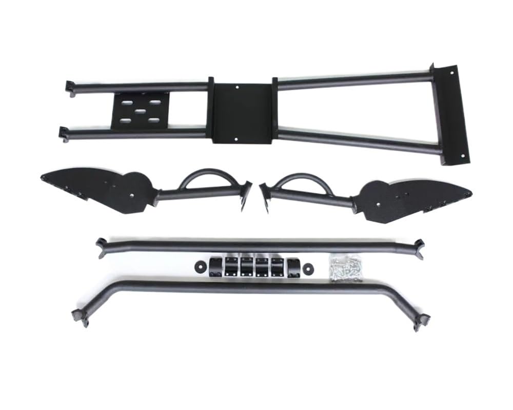 Eingebauter Überrollkäfig (4 Türen) Kompatibel for Jeep Wrangler JK 07+ Rahmen Offroad-Zubehör von HWZNB
