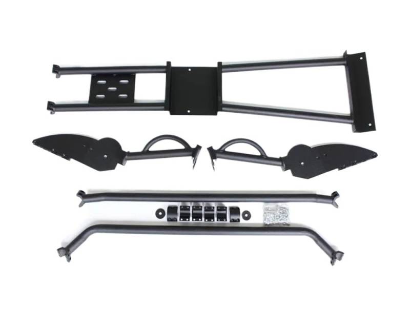 Eingebauter Überrollkäfig (4 Türen) Kompatibel for Jeep Wrangler JK 07+ Rahmen Offroad-Zubehör von HWZNB