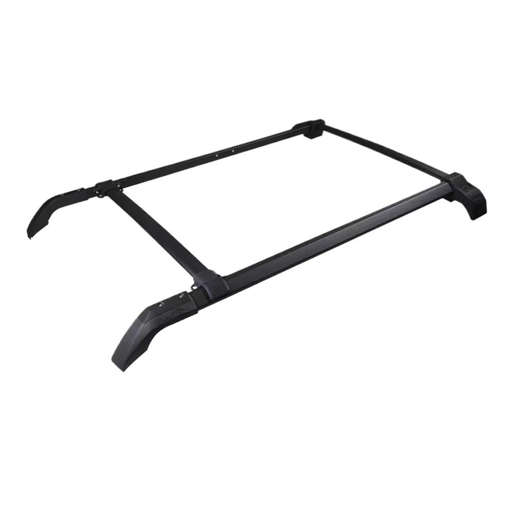 Frachtträger-Querstange kompatibel for Ford Bronco Great Wall GWM Tank 300 Hardtop, schwarzes Aluminium, Außenzubehör, 4X4, Offroad(A) von HWZNB
