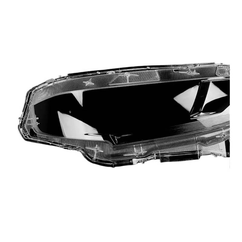 Halogen-Scheinwerfer-Objektivabdeckung, Scheinwerfer-Glas-Lampenschirm, transparente Lampenschale, Lichtermaske, kompatibel mit Honda Civic 2016 2017 2018 2019(Left) von HWZNB