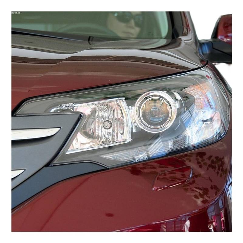 Kompatibel for Honda CRV CR-V 2012 2013 2014 Transparent Lampe Schatten Scheinwerfer Shell Scheinwerfer Abdeckung Ersetzen Original Lampenschirm(Left and Right) von HWZNB