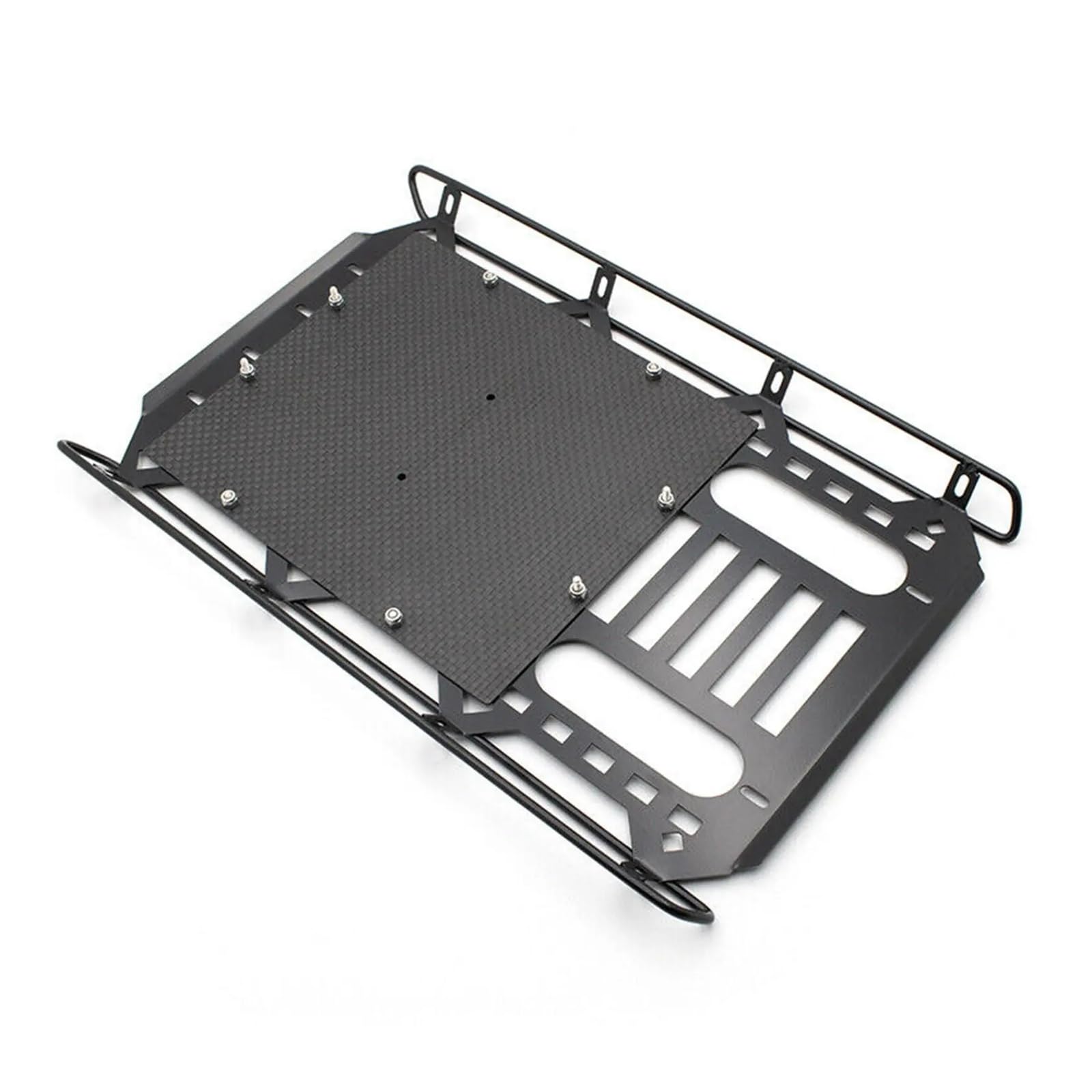 Metall-Überrollkäfig 1:10 Dachgepäckträger Kompatibel mit Ford Bronco TRX-4 2021 Schwarz Rc Truck Modell-Upgrade-Zubehör Metall-Überrollkäfig 1:10 Dachgepäckträger Kompatibel mit Ford Bronco TRX-4 2021 Schwarz Rc Truck Modell-Upgrade-Zubehör von HWZNB