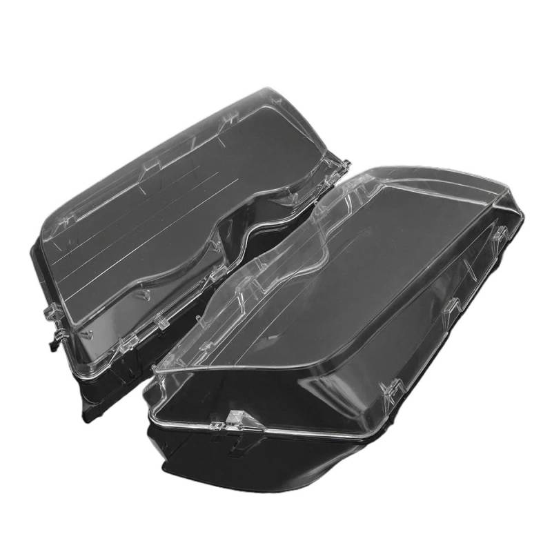 Paar Autoscheinwerfer-Glasabdeckung, klare, transparente Autoscheinwerferlinse, kompatibel mit BMW E46 3er-Reihe, 4-Türer, 1998-2001(Pair) von HWZNB