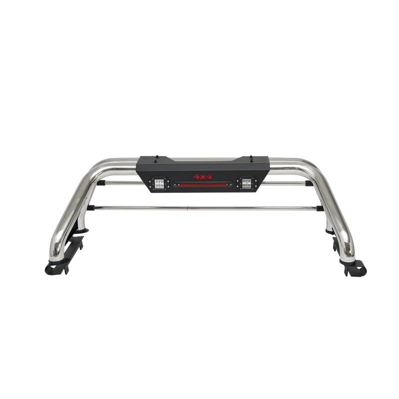 Pick-Up Truck 4X4 Zubehör Cross Bar Käfig Rahmen Modifikation Pickup Silber Edelstahl Auto Rolle Kompatibel for Isuzu von HWZNB
