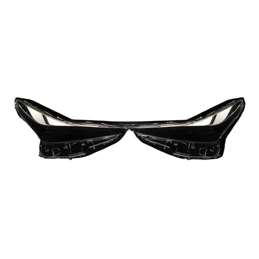 Scheinwerferabdeckung, Autoscheinwerferlinse, Glasersatz, klarer Frontlampenschirm, Autoschale, kompatibel mit Toyota Prius 2019(2 Pcs Left and Right) von HWZNB