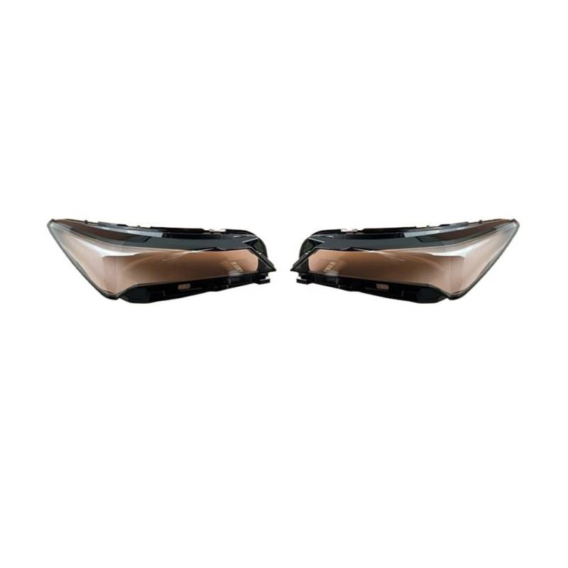 Scheinwerferabdeckung Linse Transparent Lampenschirm Scheinwerferschale Ersetzen Sie den Originallampenschirm for Geely Binyue Cool 2022 2023(A Pair) von HWZNB