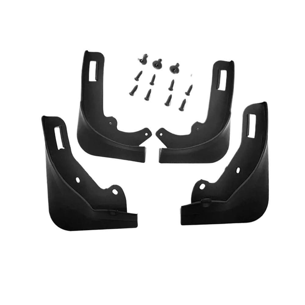 Schmutzfänger, Schmutzfänger, Spritzschutz, Kotflügel vorne und hinten, kompatibel mit Tesla Model Y 2021 2022, Model 3, Model3 2016–2023(4pcs - for Model Y) von HWZNB