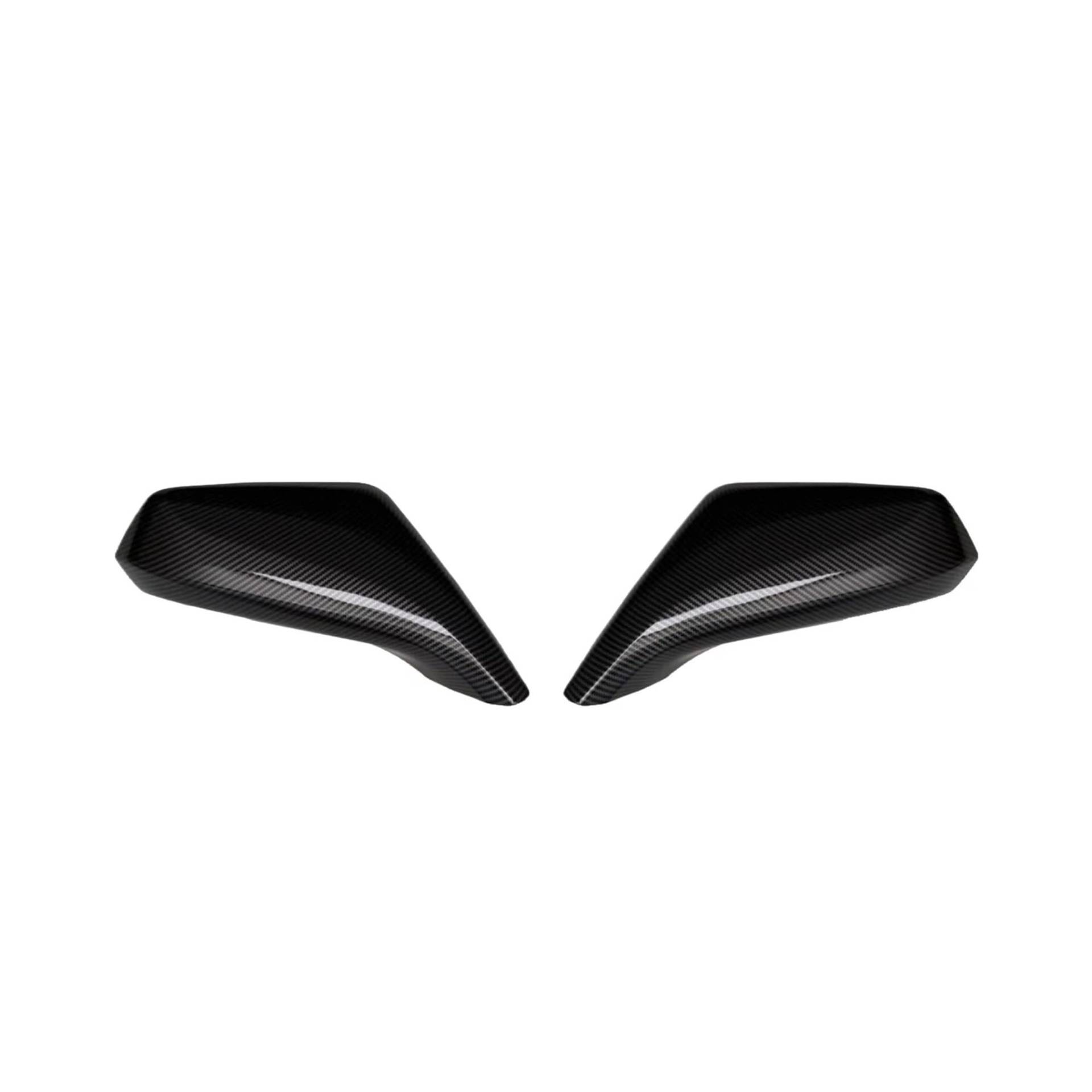 Spiegelabdeckung kompatibel mit Chevy Camaro, stark haftend, mit 3M-Klebeband auf der Rückseite, Farbe Kohlefaser, schützt den Seitenspiegel des Autos 2010–2015(Carbon Fiber) von HWZNB