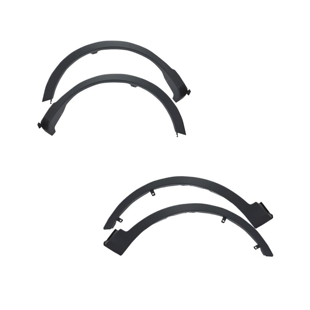 Vordere Hinterrad-Augenbrauenform, Bogenverkleidung, kompatibel mit Toyota Rav4 2013 2014 2015 2016 2017 2018, Auto-Kotflügel-Kotflügel-Zubehör(5PCSS) von HWZNB