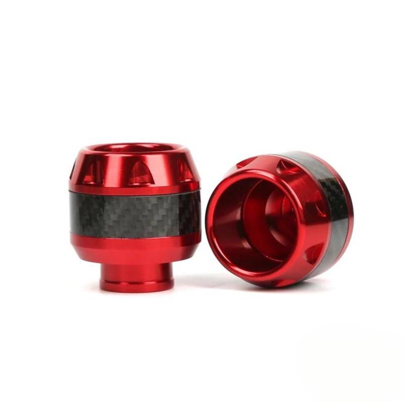 Motorrad-Slider 2 Stück Gabelschalen Sliders Crash Motorrad Zubehör ProtectorAluminum Alloy Explosion-Proof Front Motorrad-Rahmenverkleidungen(2) von HXCKBLBY