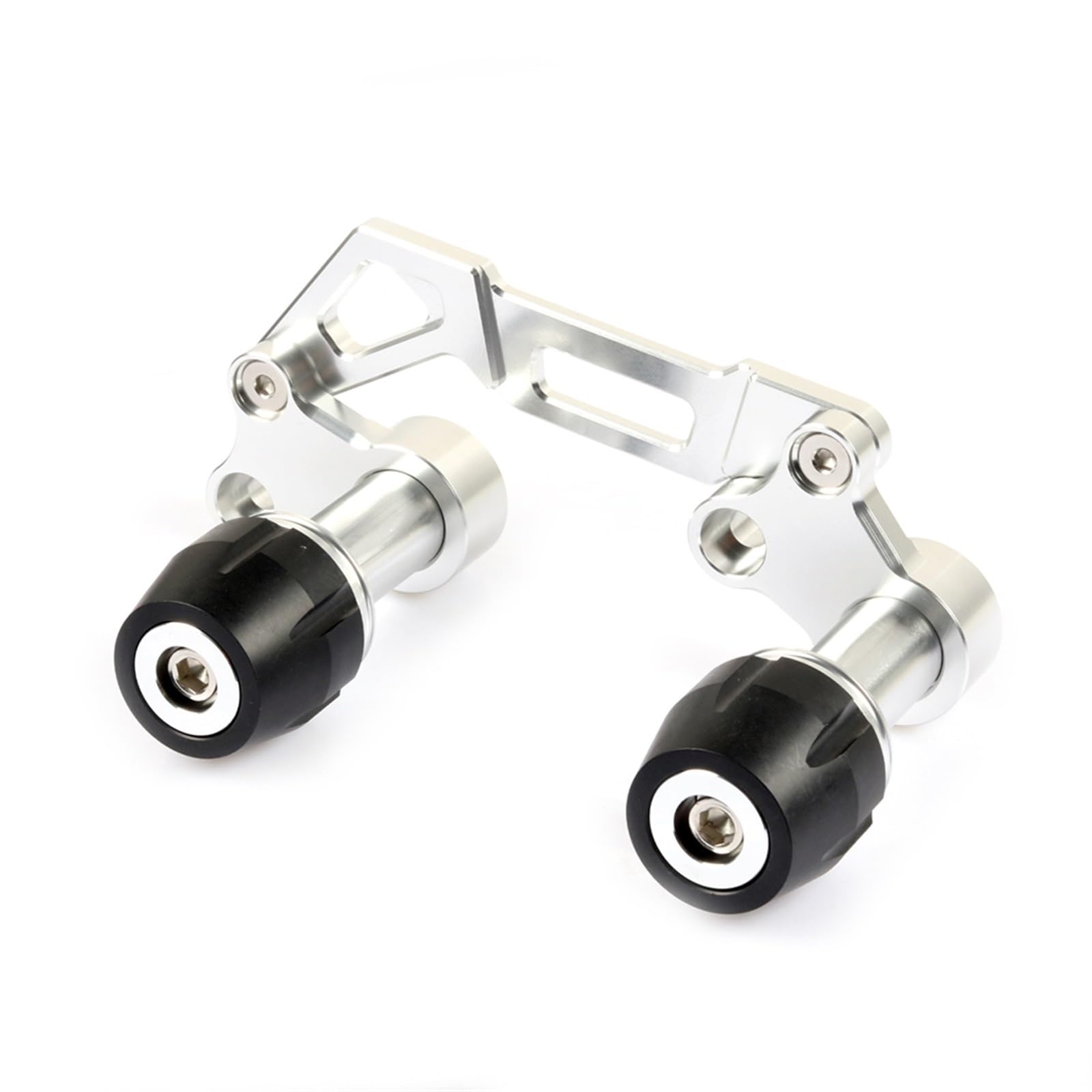 Motorrad-Slider Für BM&W C400X C400GT C 400 X C400 XC 400GT 400X Motorrad Zubehör Auspuff Sliders Schalldämpfer Anti Fall Protector Crash Pads Motorrad-Rahmenverkleidungen(Silver) von HXCKBLBY